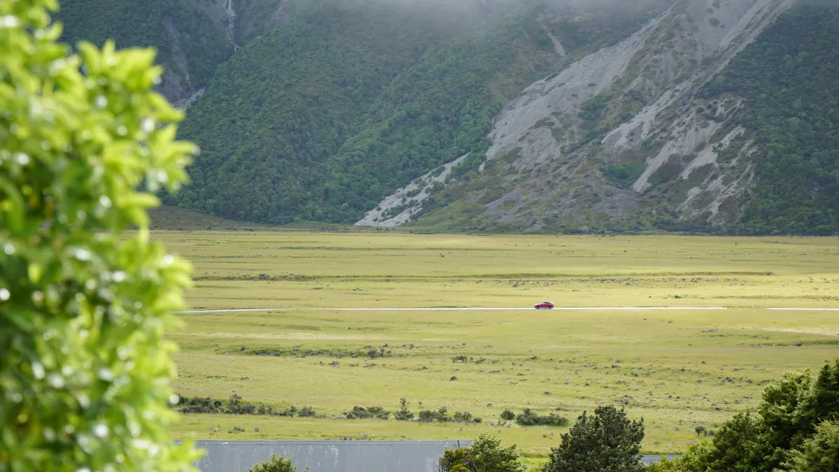 New Zealand high country valley